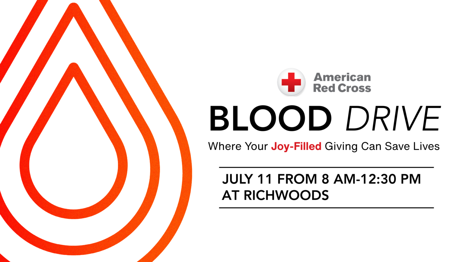 Red Cross Blood Drive