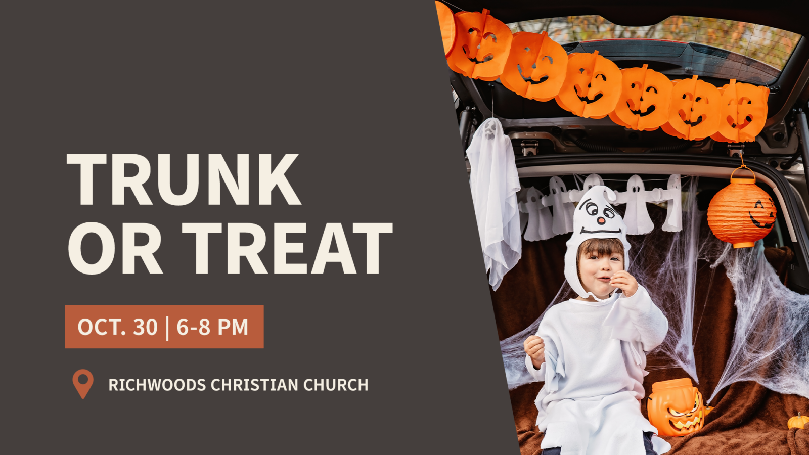 Trunk or Treat, Richwoods, Oct. 30 from 6-8 PM