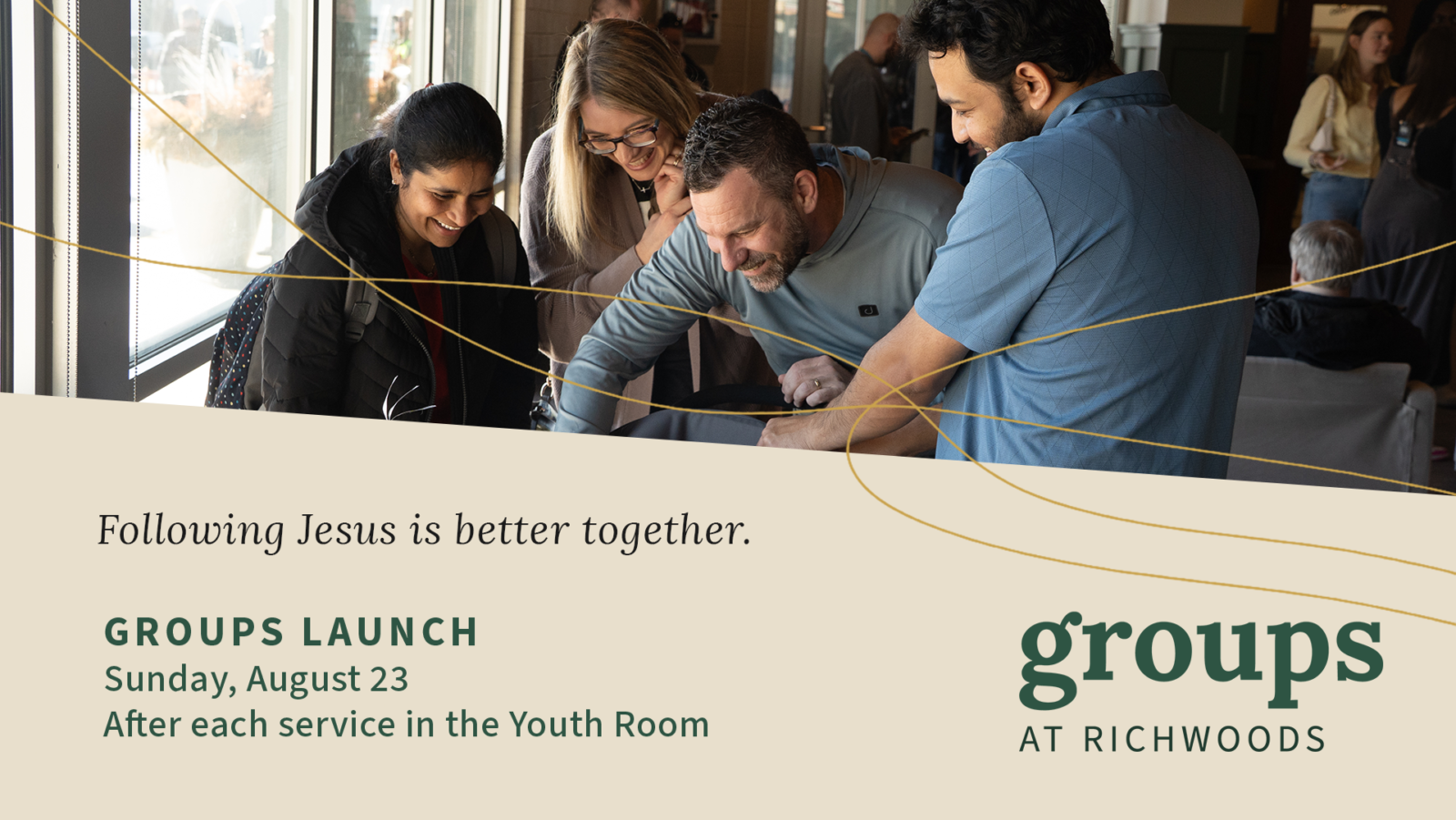 Groups at Richwoods Launch on August 23